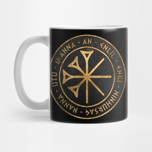 Sumer Ancient Gods and Goddess - Seven Gods Who Decree Mug